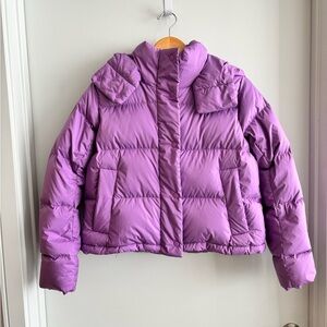 lululemon Wunder Puff Cropped Jacket, Purple Blossom Light